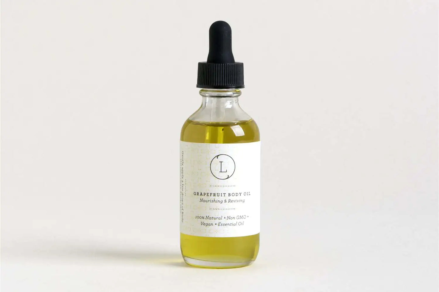 Natural Body Oil with CBD, Grapefruit Moisturizing Body Oil (THC free)