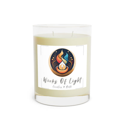 Wicks of Light - Scented Candle - Full Glass, 11oz