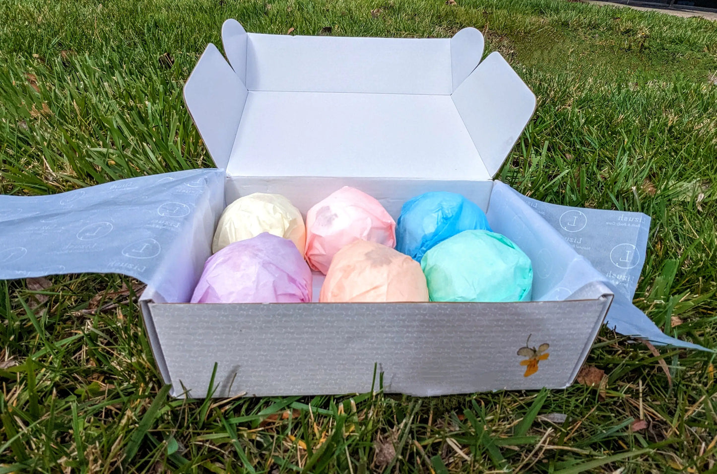 Spring Natural Bath Bombs Gift Set