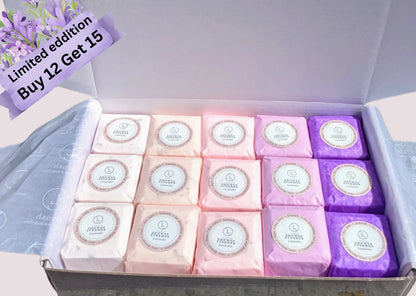 Special - Lavender Shower Steamers, Gift Set of big fizzies - Buy 12 get 15!! 3 FREE steamers!