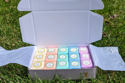 Spring Unisex Shower Steamers, Gift Set of big fizzies - Buy 12 get 15!! 3 FREE steamers!!!