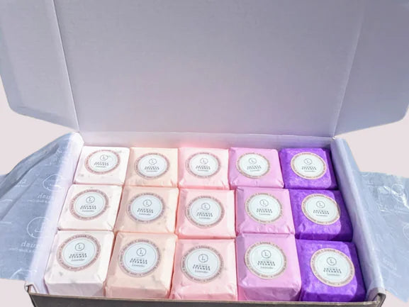 Special - Lavender Shower Steamers, Gift Set of big fizzies - Buy 12 get 15!! 3 FREE steamers!