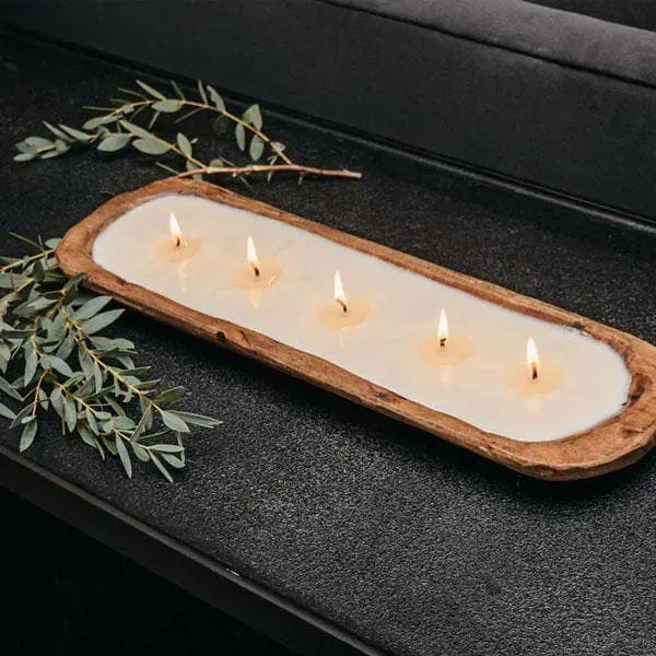 5-Wick Dough Bowl Soy Candle - Gatherings